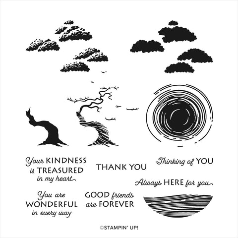 Treasured Kindness | Retired Photopolymer Stamp Set | Stampin' Up!