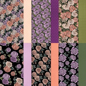 Favored Flowers DSP | 12 Sheets - Full Pack | Brand New, Unopened | Stampin' Up!