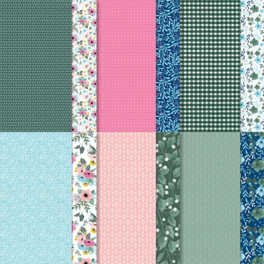 Fitting Florets DSP | 12 Sheets - Full Pack | Brand New, Unopened | Stampin' Up!