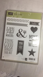Perfect Pennants | Clear Mount Stamp Set