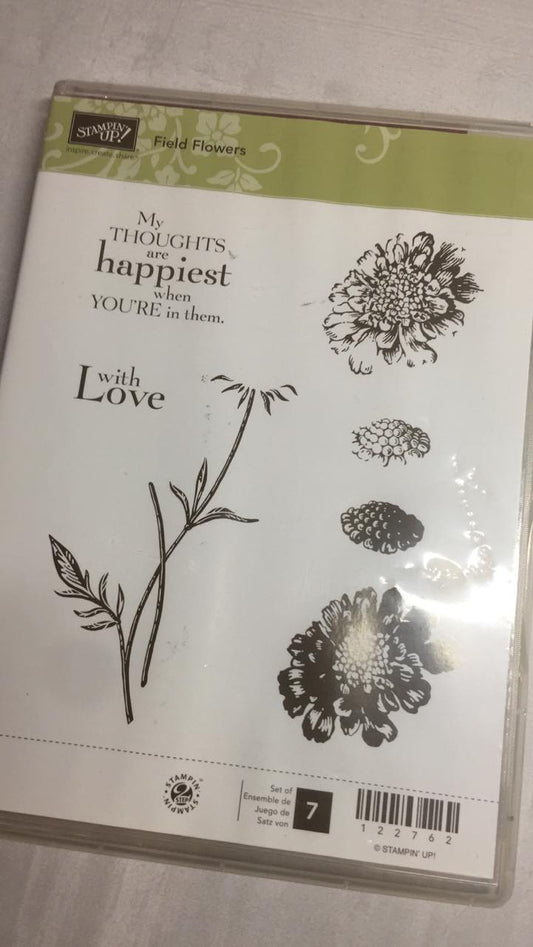 Field Flowers | Clear Mount Stamp Set