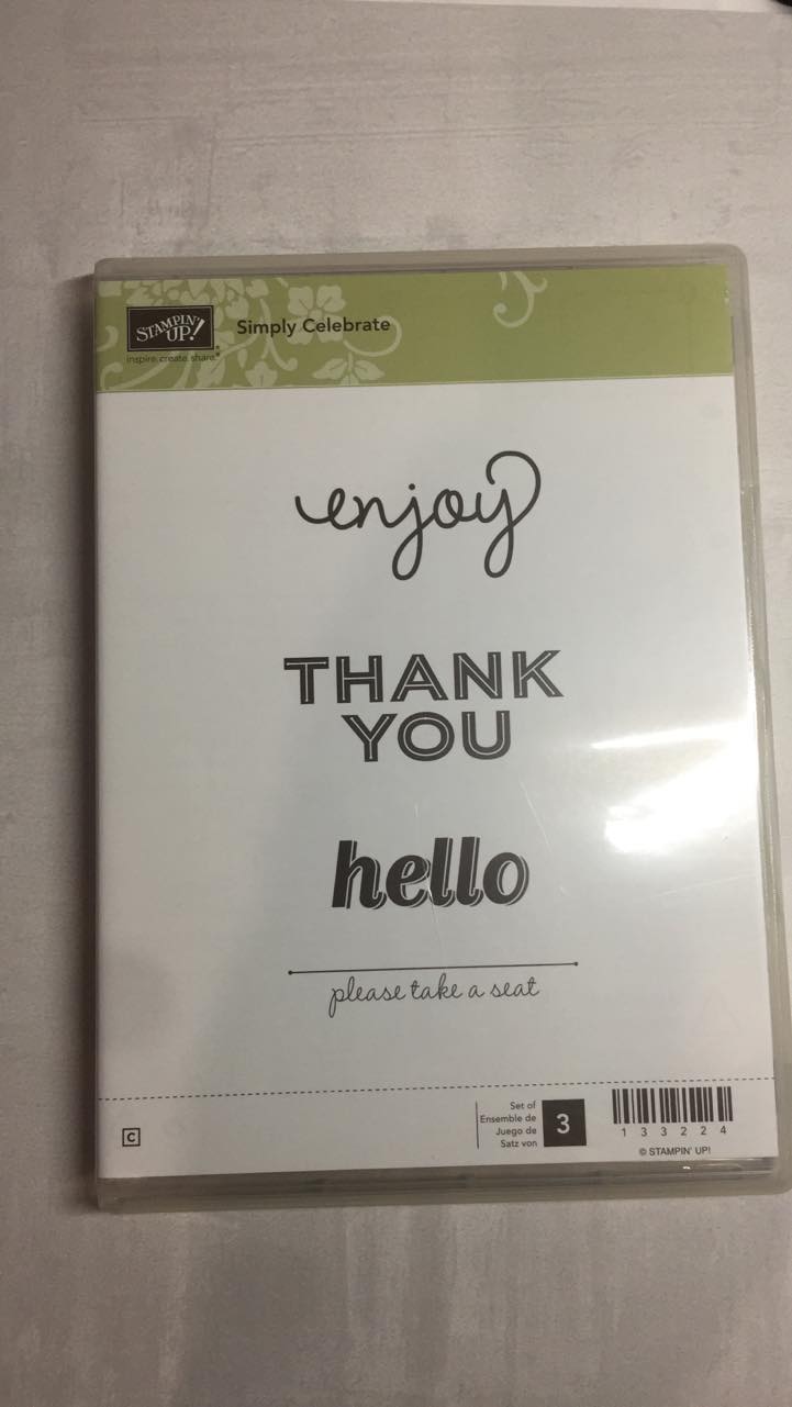 Simply Celebrate | Clear Mount Stamp Set | Stampin' Up!