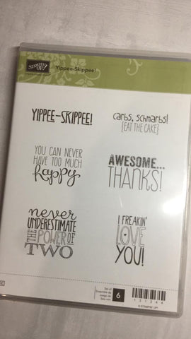 Yippee-Skippee! | Clear Mount Stamp Set