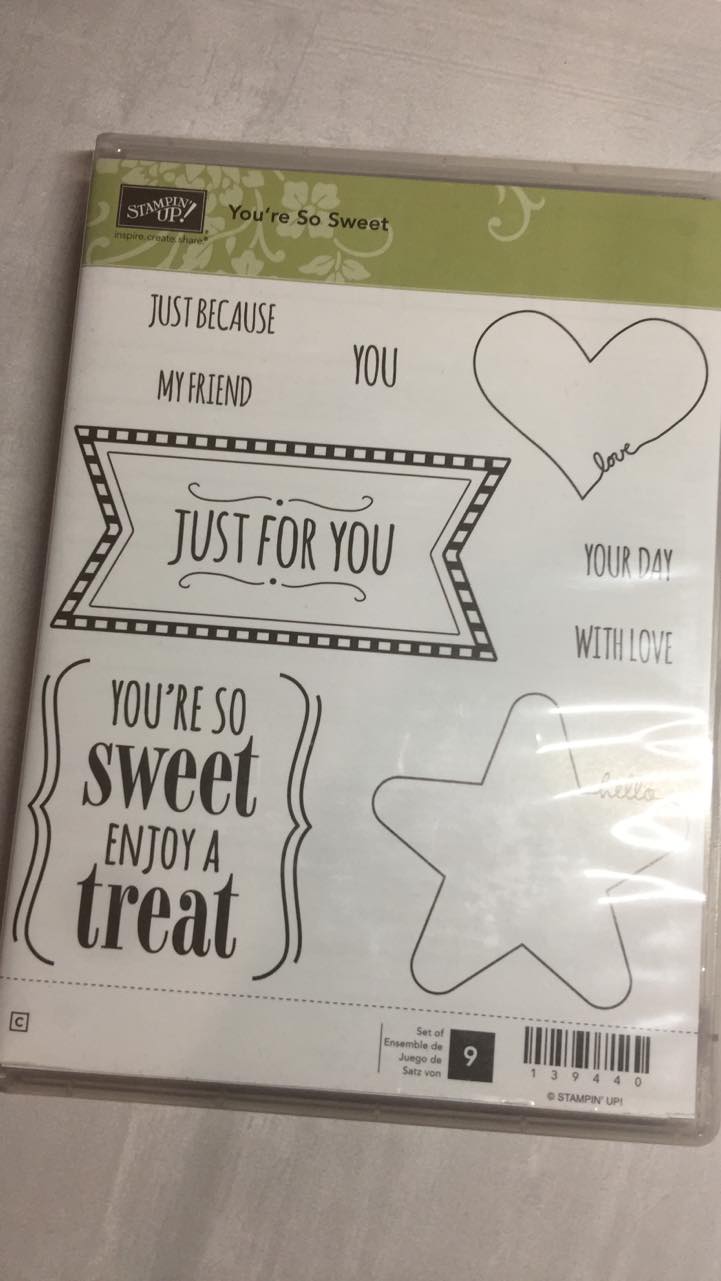 You-re So Sweet | Clear Mount Stamp Set