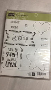 You-re So Sweet | Clear Mount Stamp Set