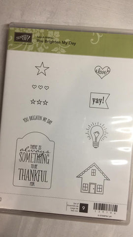 You Brighten My Day | Clear Mount Stamp Set