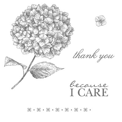 Because I Care | Retired Wood Mount Stamp Set | Stampin' Up!