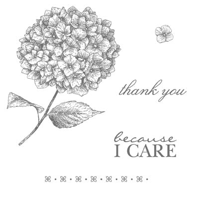Because I Care | Retired Wood Mount Stamp Set | Stampin' Up!