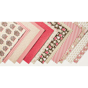 Candy Cane Lane DSP | Retired | 12 Sheets - Full Pack | Stampin' Up!