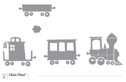 Choo Choo | Retired Wood Mount Stamp Set | Stampin' Up!