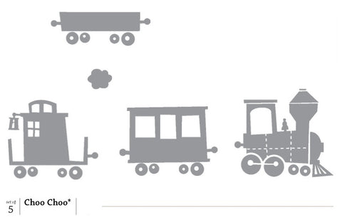 Choo Choo | Retired Wood Mount Stamp Set | Stampin' Up!