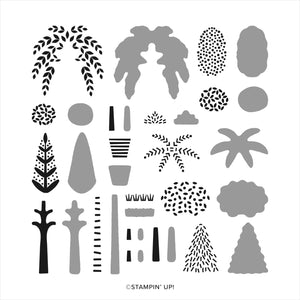 Countless Trees | Retired Photopolymer Stamp Set | Stampin' Up!