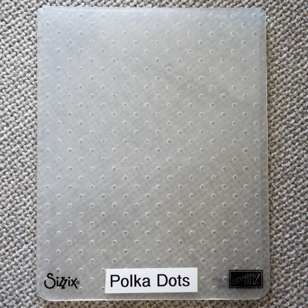 Perfect Polka Dots | Retired Embossing Folder