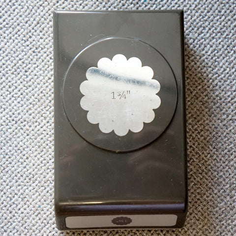 Scalloped Circle (1 3/4") Punch | Retired Punch