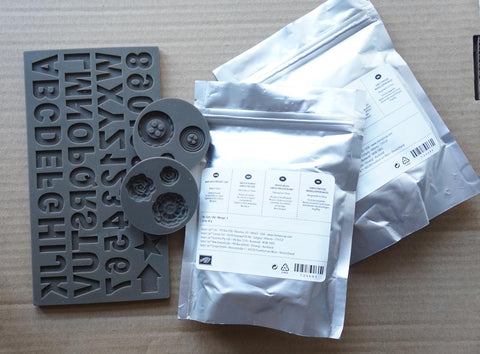 Simply Pressed Bundle | Retired Products with Clay (2 packs, unopened), 1 large and 2 small molds!!!