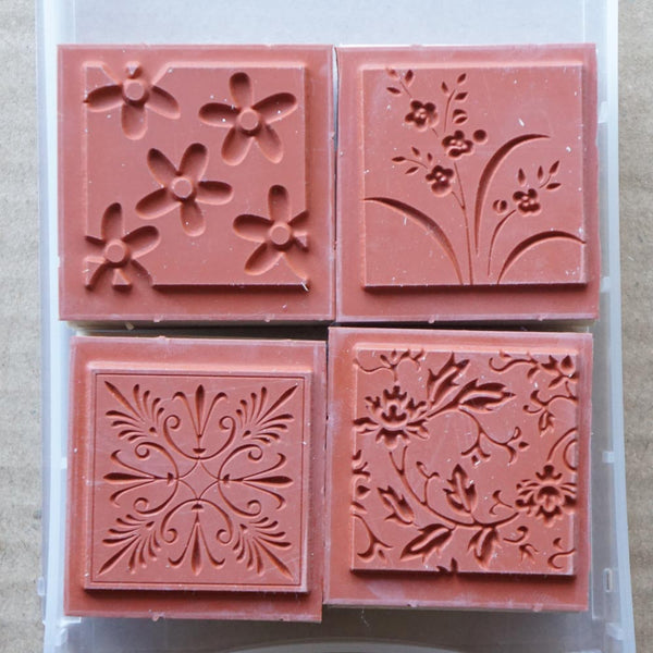 Mostly Flowers | Retired Wood Mount Stamp Set
