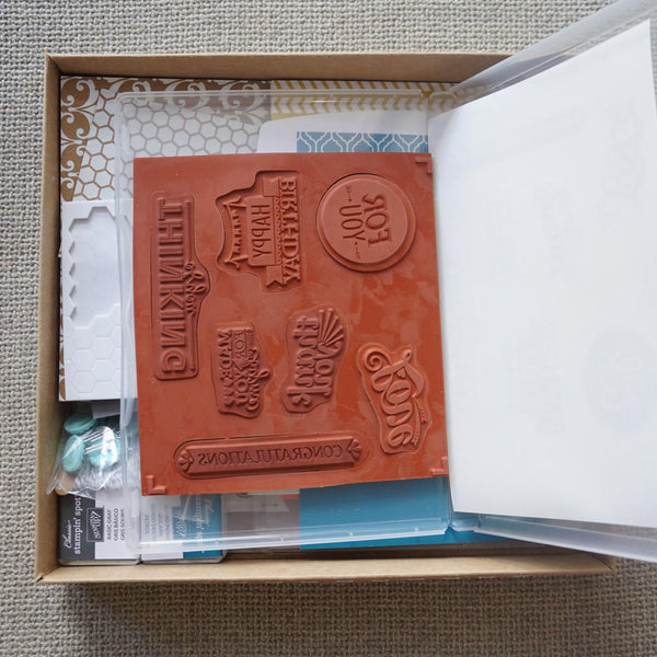 Everyday Occasions | Cardmaking Kit | Partially Used, With Stamp Set