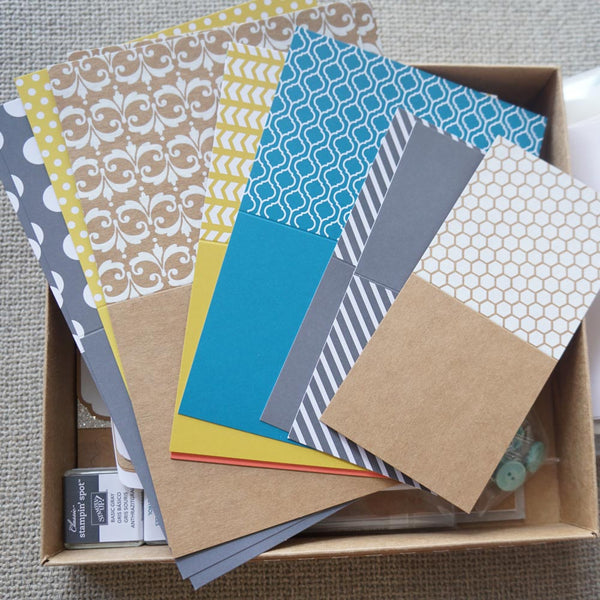 Everyday Occasions | Cardmaking Kit | Partially Used, With Stamp Set