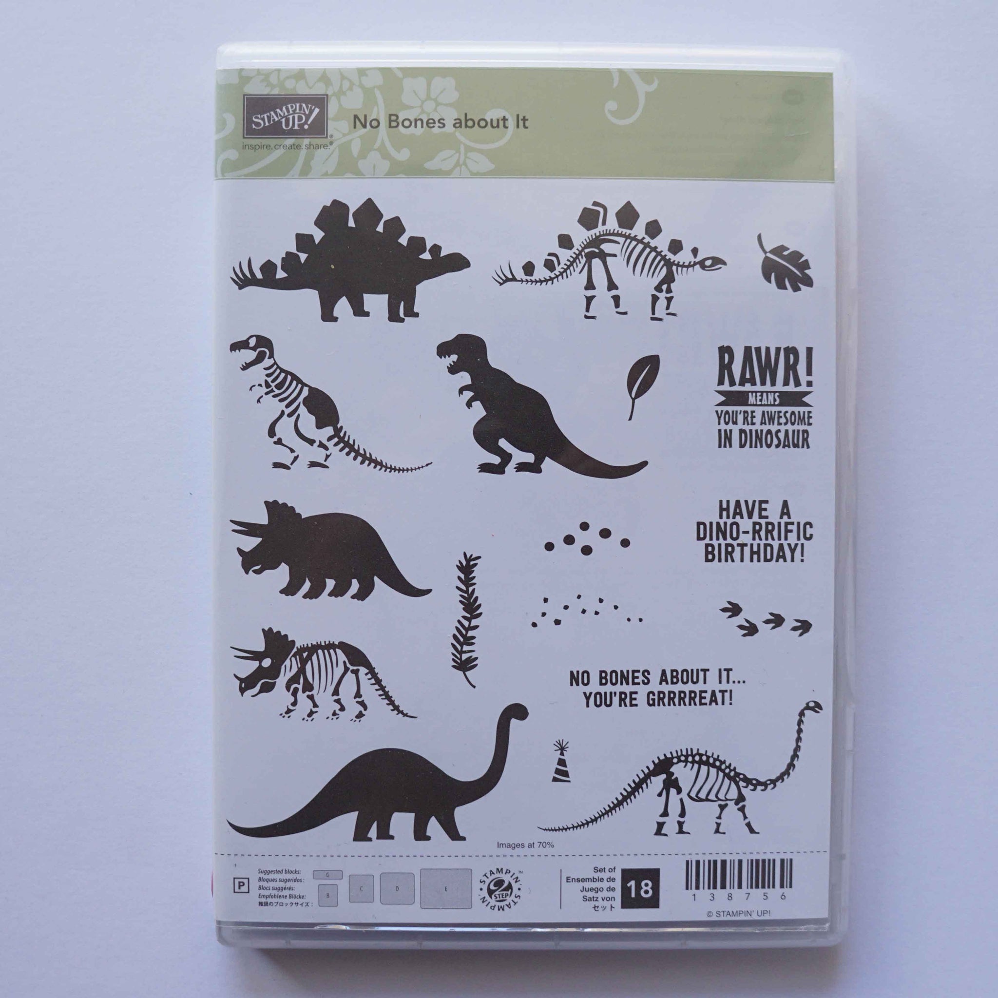 No Bones About It | Retired Photopolymer Stamp Set