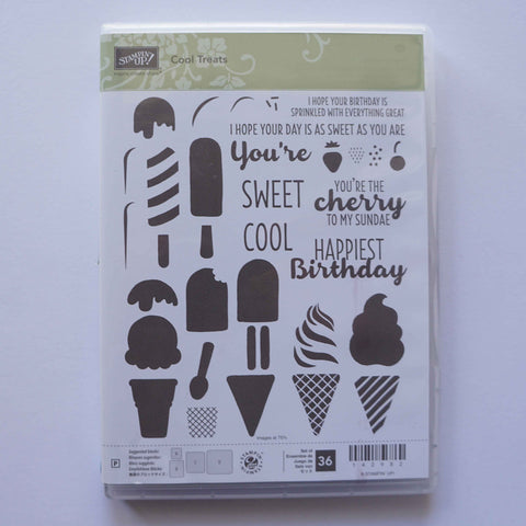 Cool Treats | Retired Photopolymer Stamp Set