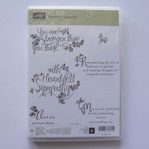 Heartfelt Sympathy | Retired Photopolymer Stamp Set
