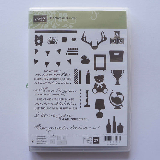 Bookcase Builder | Retired Photopolymer Stamp Set
