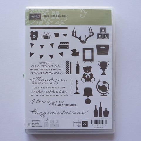 Bookcase Builder | Retired Photopolymer Stamp Set