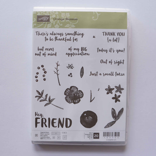 Orange Blossom | Retired Photopolymer StampSet