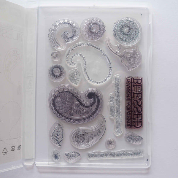 Paisleys & Posies | Retired Photopolymer Stamp Set
