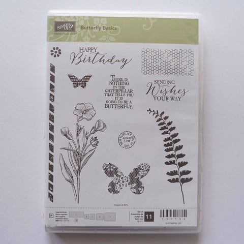 Butterfly Basics | Retired Photopolymer Stamp Set