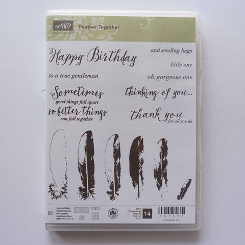 Feather Together | Retired Photopolymer Stamp Set