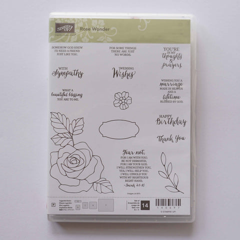 Rose Wonder | Retired Photopolymer Stamp Set