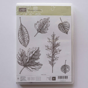 Vintage Leaves | Retired Photopolymer StampSet | Stampin' Up!