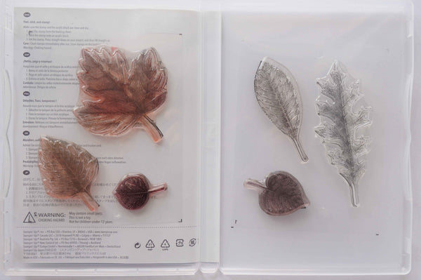 Vintage Leaves | Retired Photopolymer Stamp Set