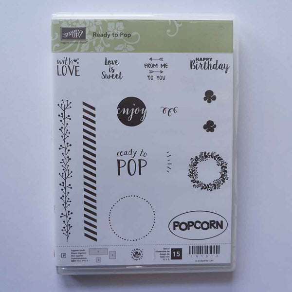 Ready to Pop | Retired Photopolymer Stamp Set