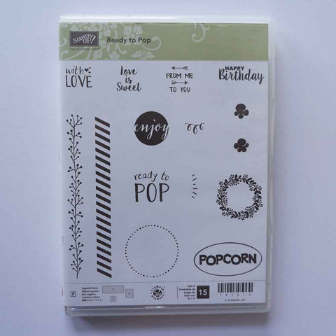 Ready to Pop | Retired Photopolymer Stamp Set