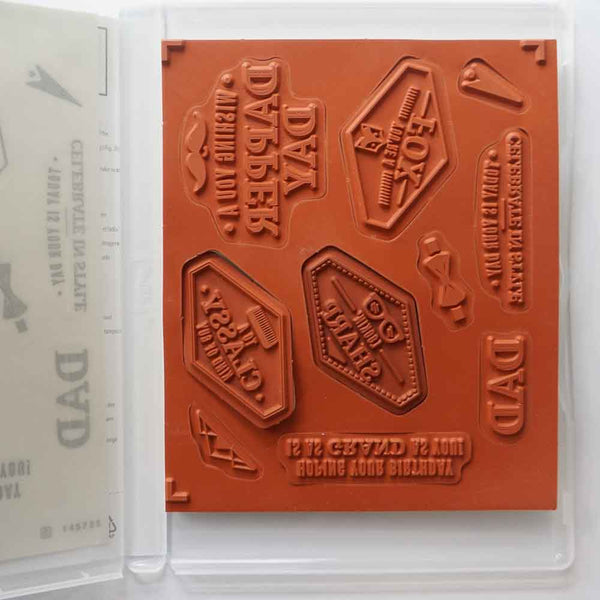 Truly Tailored | Retired Clear Mount Stamp Set