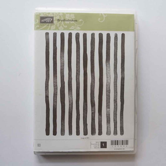 Brushstrokes | Retired Clear Mount StampSet | Stampin' Up!