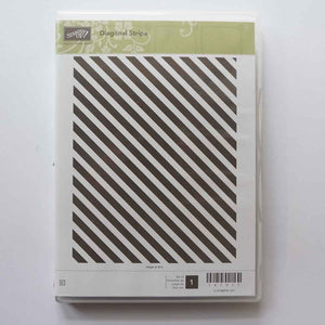 Diagonal Stripe | Retired Clear Mount Stamp Set