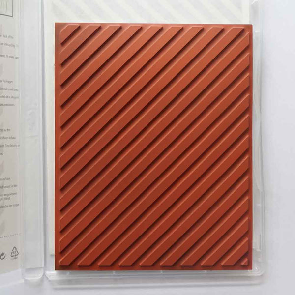 Diagonal Stripe | Retired Clear Mount Stamp Set