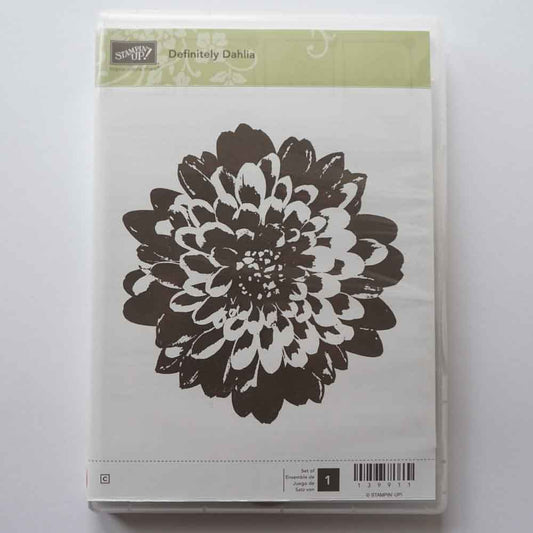 Definitely Dahlia | Retired Clear Mount Stamp Set