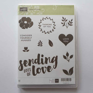 Lots of Love | Retired Clear Mount Stamp Set | Stampin' Up!