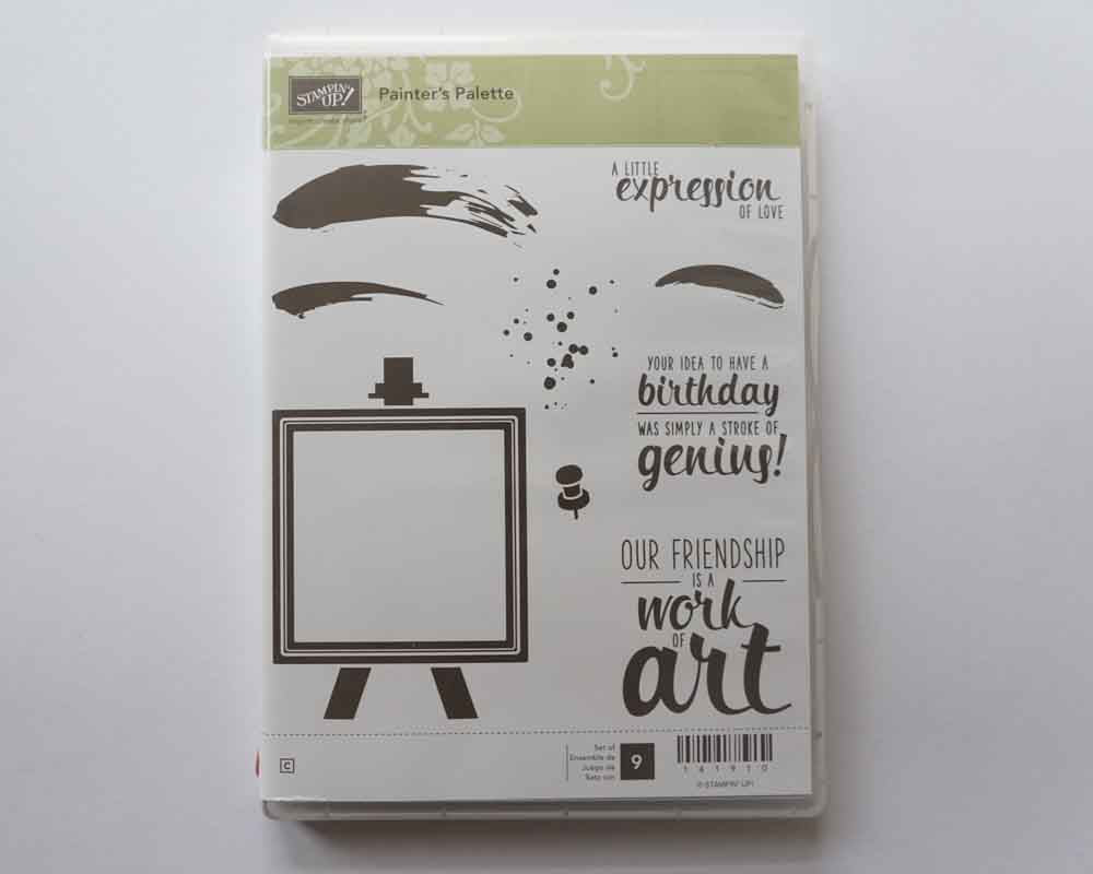Painter's Palette | Retired Clear Mount Stamp Set
