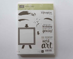 Painter's Palette | Retired Clear Mount Stamp Set
