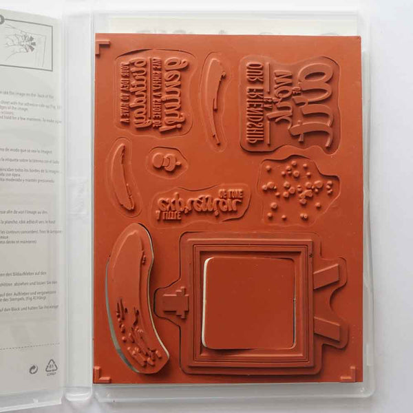 Painter's Palette | Retired Clear Mount Stamp Set