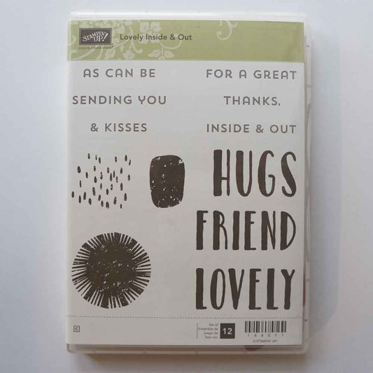 Lovely Inside & Out | Retired Clear Mount Stamp Set