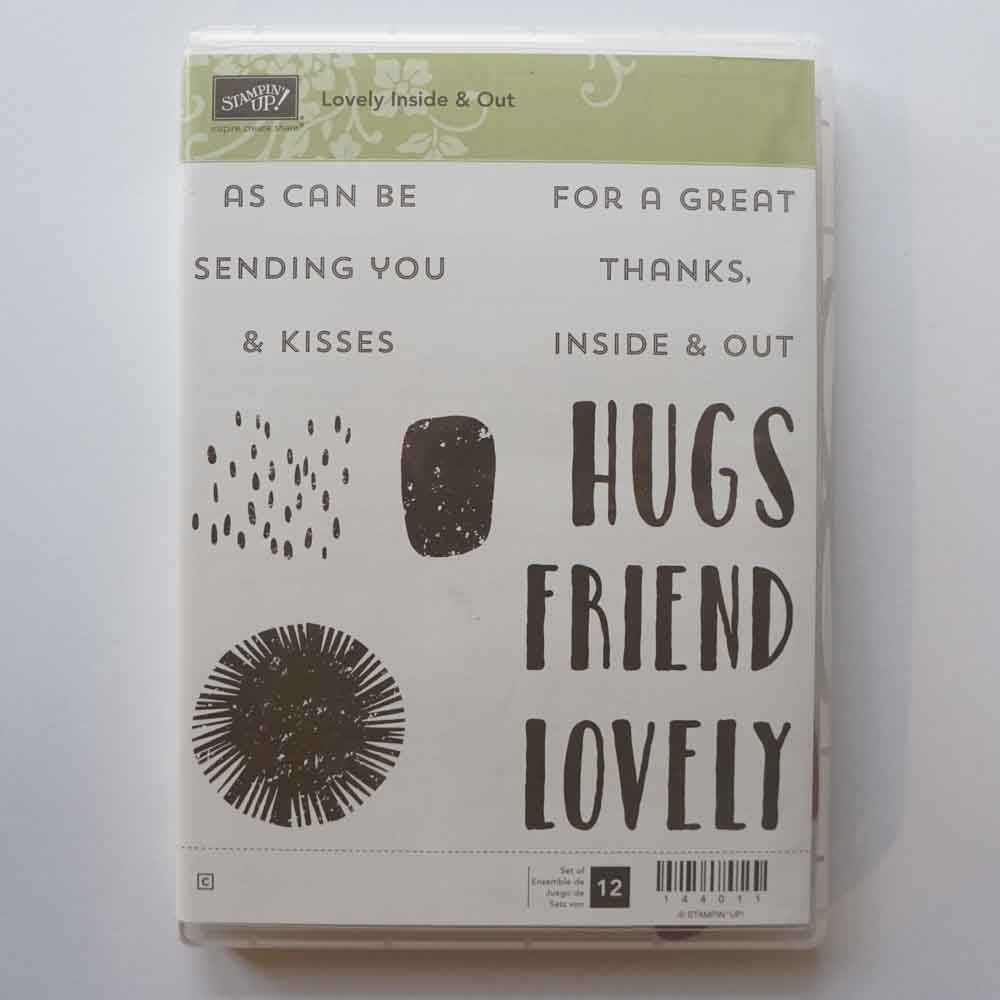 Lovely Inside & Out | Retired Clear Mount Stamp Set