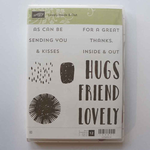 Lovely Inside & Out | Retired Clear Mount Stamp Set