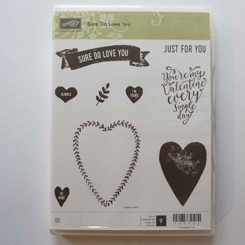 Sure Do Love You | Retired Clear Mount Stamp Set