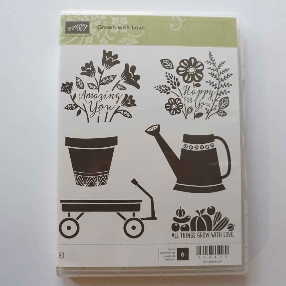 Grown With Love | Retired Clear Mount Stamp Set